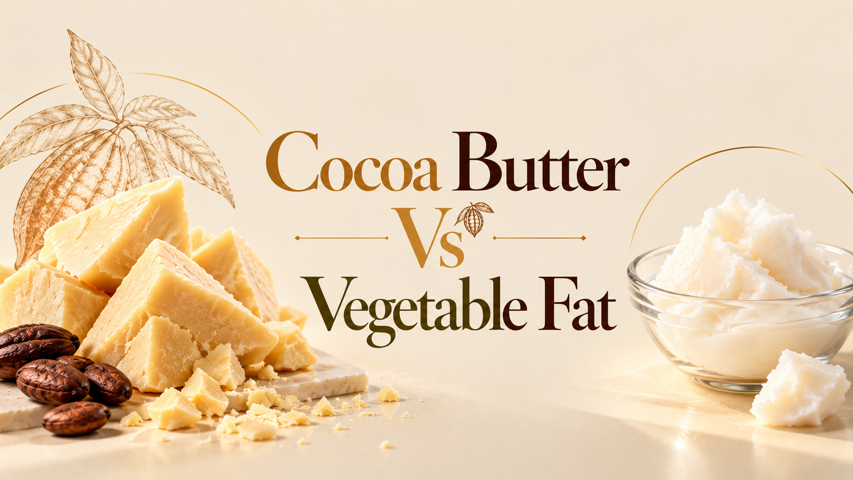 Cocoa Butter vs Vegetable Fat
