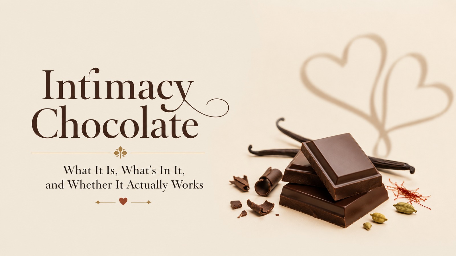Intimacy Chocolate — What It Is, What's In It, and Whether It Actually Works